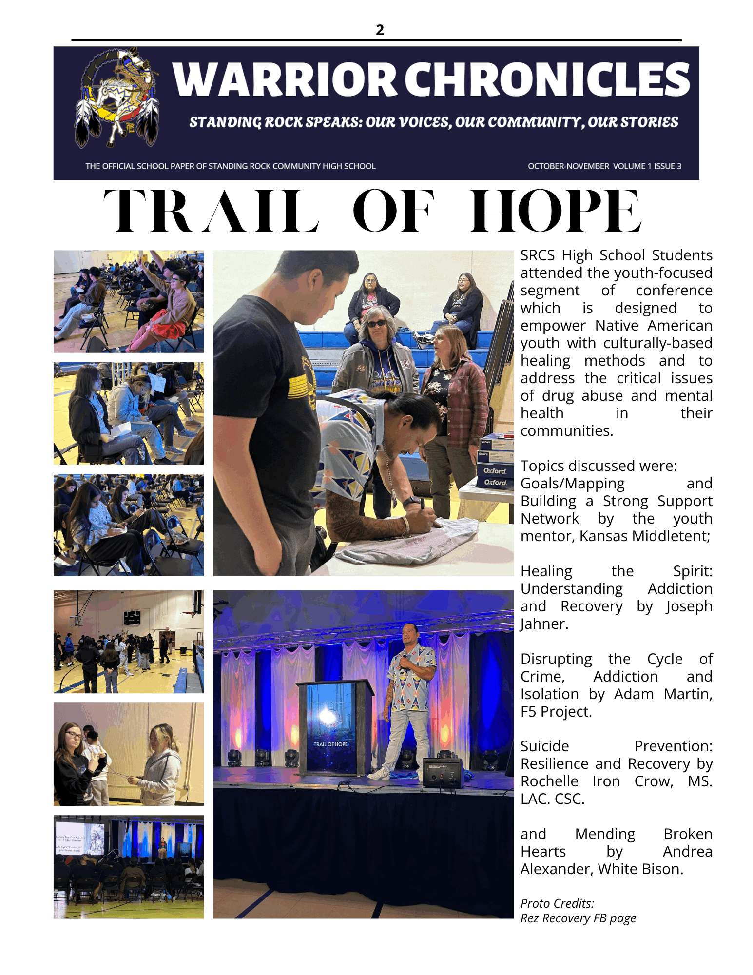 SRCS Warrior Chronicles Vol 1 Issue 3 